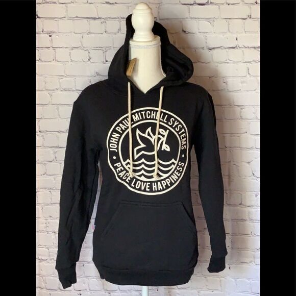 John Paul Mitchell Peace Love Happiness Hoodie XSMALL - Picture 3 of 5